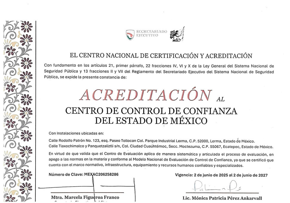 Acreditación 2025-2027