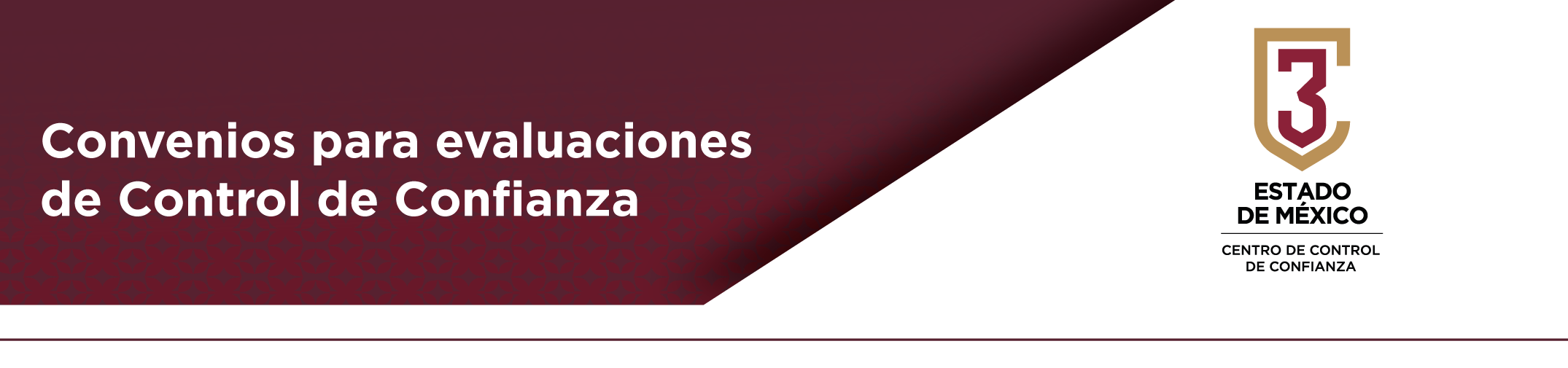 Convenios para evaluaciones de Control de Confianza