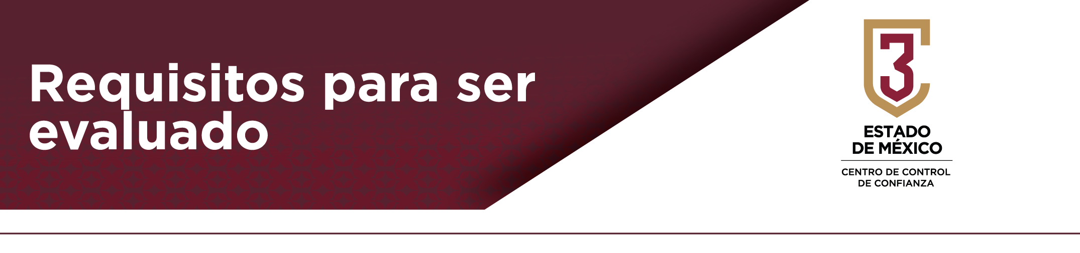 Infografía de requisitos para el proceso de evaluación de confianza